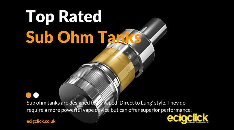 8 Of The Best Sub Ohm Tanks 2018 - Must Read Guide