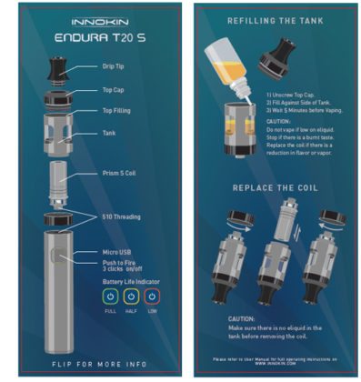 Innokin Endura T S Review With Endura Prism T S Tank Ecigclick