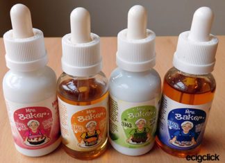 Mrs Baker E Liquid Review