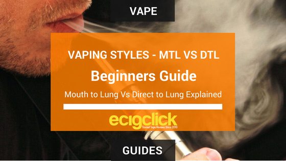 Mouth To Lung Vs Direct To Lung Vaping Explained