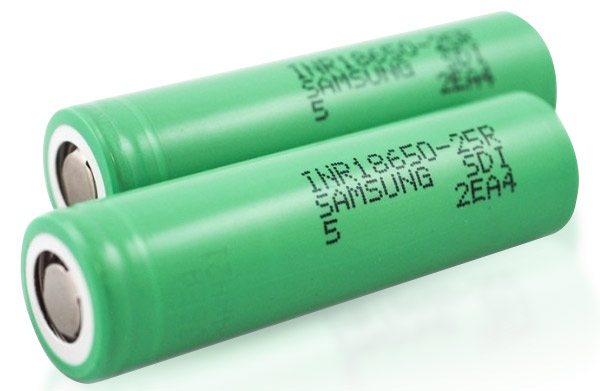 Samsung 25R Vape Batteries