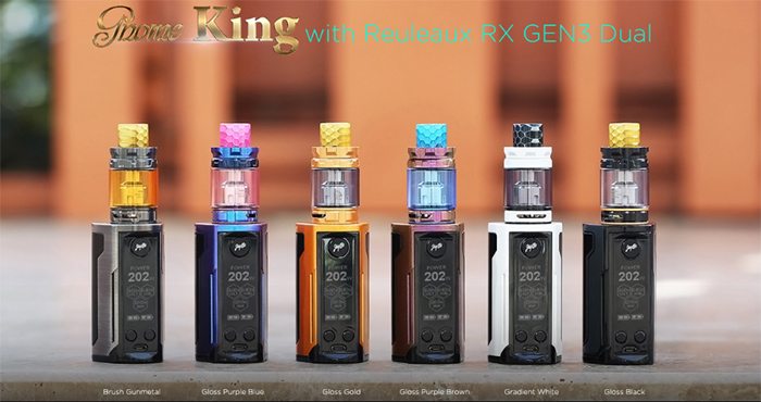 Wismec Reuleaux RX Gen3 Dual Kit Preview • Ecigclick
