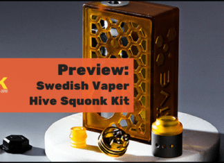 swedish vaper hive squonk kit preview