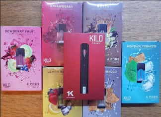 kilo 1k pod All flavours