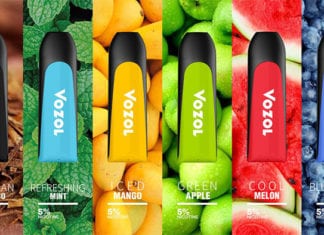 Vozol D1 flavours