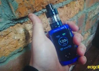 Innokin proton mini ajax kit in hand