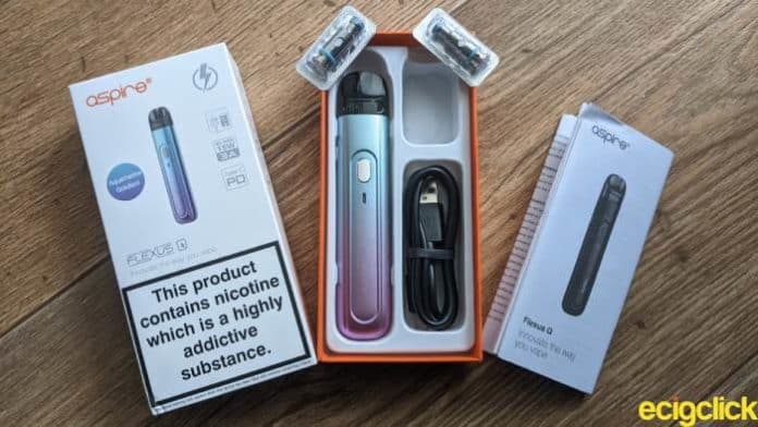 Aspire Flexus Q Pod Kit Review - Aspire Flex Their Vaping Muscle ...