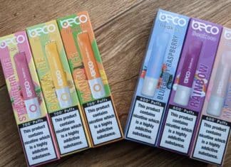 Beco Beak disposable e-cig range main pic