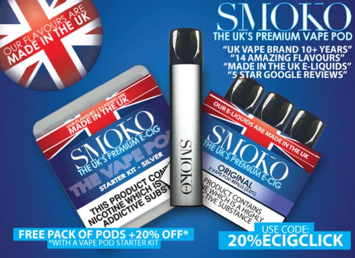 Vape Deal - SAVE 20% Off Smoko Kits! - Ecigclick