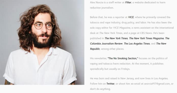 Alex Norcia Leaves Filter Mag - Ecigclick