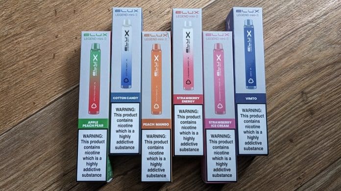 Elux Legend Mini II Disposable Vape Review - Legendary Flavours - Ecigclick