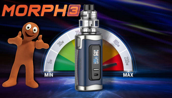 Cigarette électronique Morph 3 Smok Clearomiseur T-Air