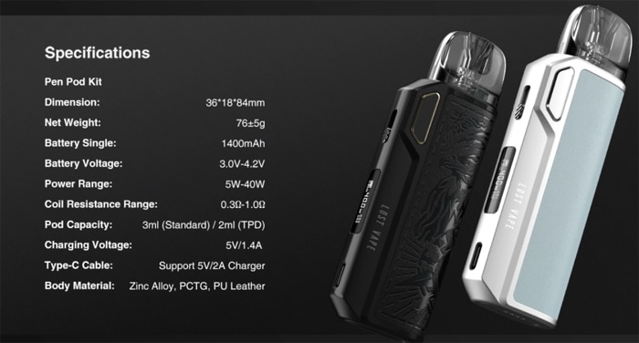 Lost Vape Thelema Elite 40 Preview - A Feature Filled Little Package ...