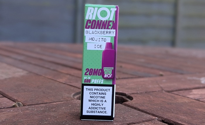 riot connex blackberry mojito