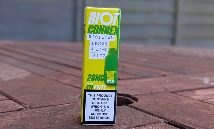 riot connex sicilian lemon lime fizz