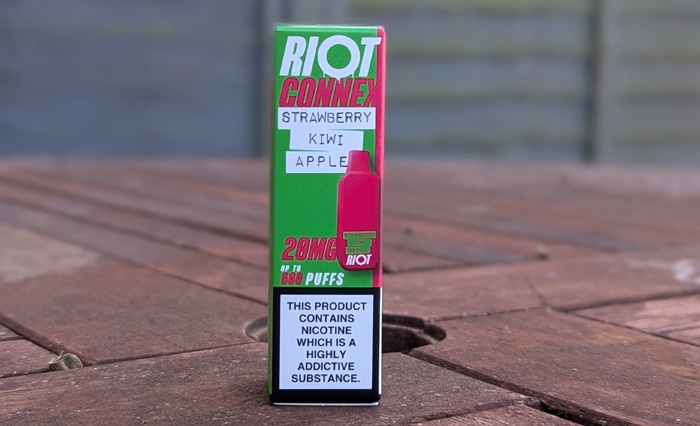 riot connex straw kiwi apple