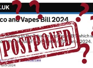 Tobacco-vapes-bill-2024 postponed