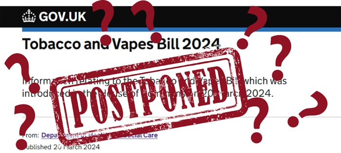 Tobacco-vapes-bill-2024 postponed