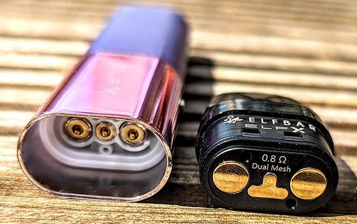 elfbar elfx battery and pod