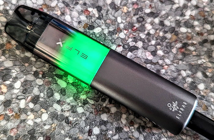 elfx cpod vape with charge cable
