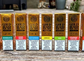 Gold Bar Salts e-liquid review