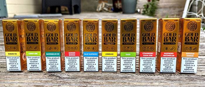 Gold Bar Salts e-liquid review