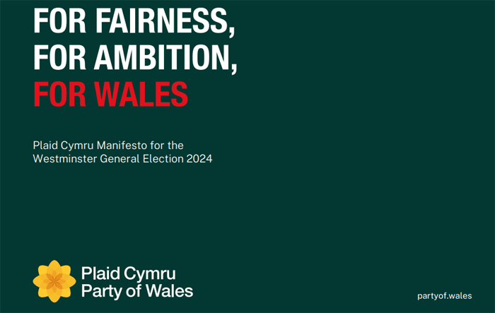 plaid cymru manifesto