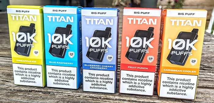 titan 10k flavours