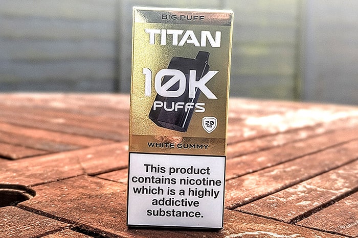 titan 10k white gummy