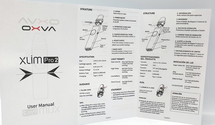 Xlim Pro 2 instructions