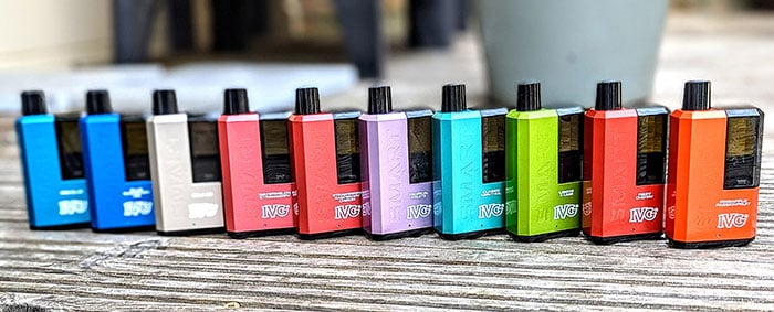 flavour lineup of ivg smart vape