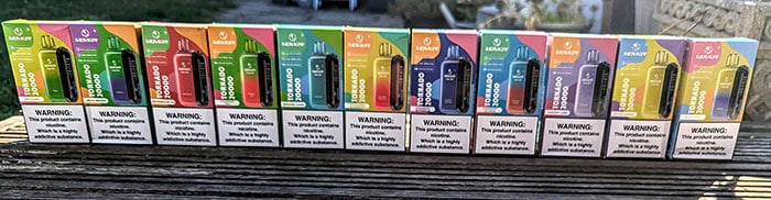 movkin tornado 20000 flavours 