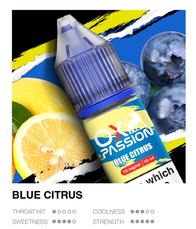 ox passion blue citrus