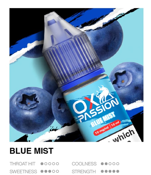 ox passion blue mist