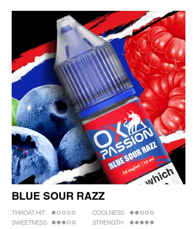 ox passion blue sour razz