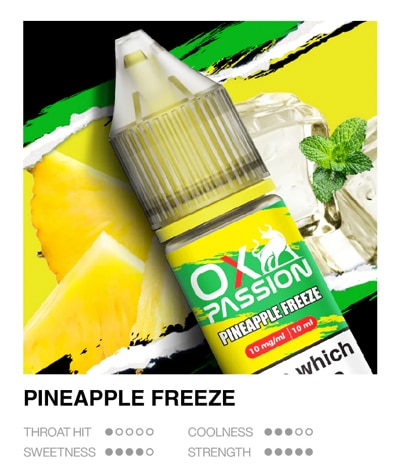 ox passion pineapple freeze