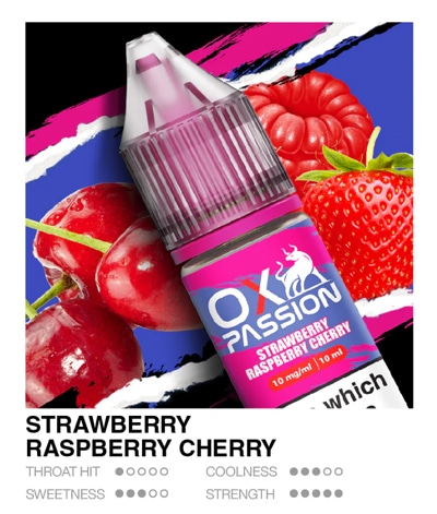 ox passion straw rasp cherry