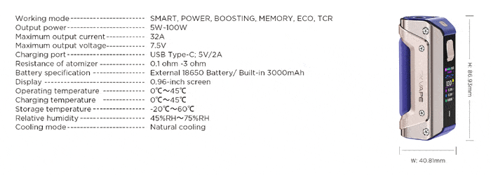 aegis solo 3 specs