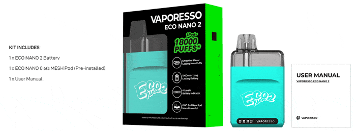 eco nano 2 contents