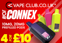 Deal riot connex pods - vape club sq