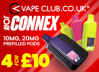 Deal riot connex pods - vape club sq