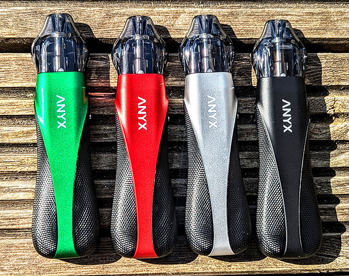 anyx cobra pod vape colours