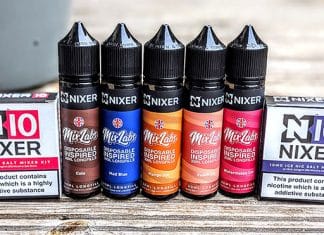 nixer x mix labs e-liquid review