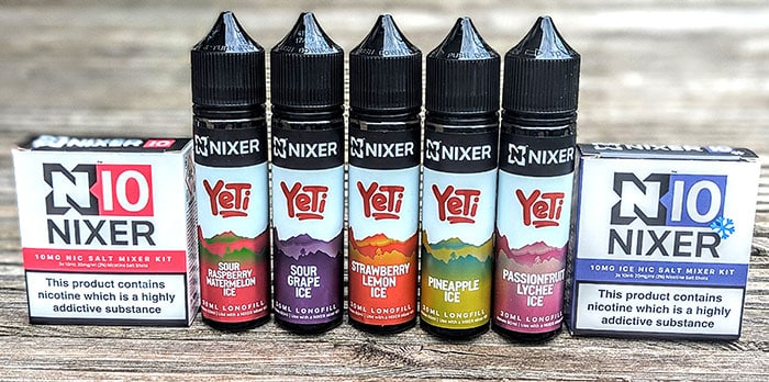 nixer x yeti eliquid review