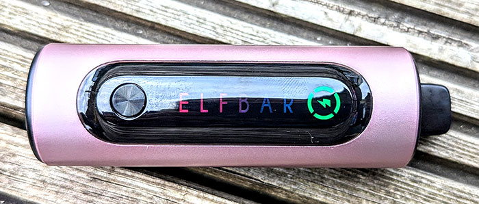 oled screen on elfbar 4in1