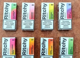 ritchy boosted salt e-liquid range