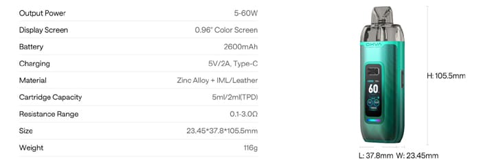 vprime specs