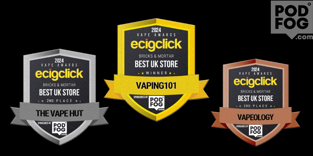 Best B&M Vape Store award winners 2024