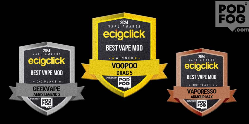 Best Vape mod award winners 2024