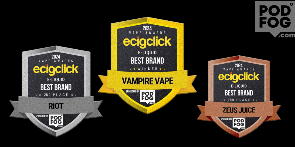 Best eliquid brand winners UK 2024